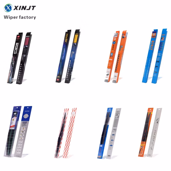 Spazzola tergicristallo piatta adatta per escavatori